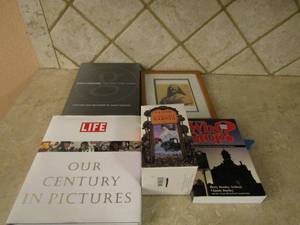 lot 175 image: LIFE book of our century in pictures, why stop book, Garth Brooks first 5 years Chronicles movie set