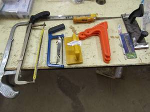 lot 194 image: Hand saws and sanders and more