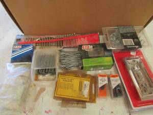 lot 199 image: Chairnails screws weedeater string and more
