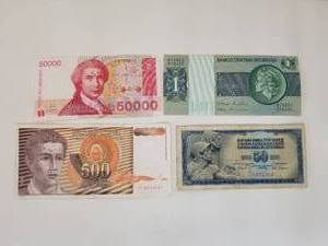 lot 104 image: Selection of foreign bills