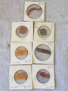 lot 15 image: Selection of vintage tobacco tags
