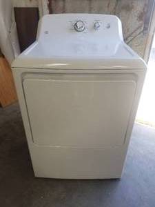 lot 12 image: GE Gas Dryer - never been used