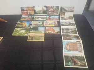 lot 57 image: Vintage post cards