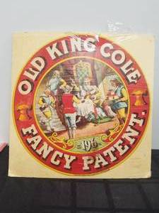 lot 75 image: Vintage Old King Cole advertising sign