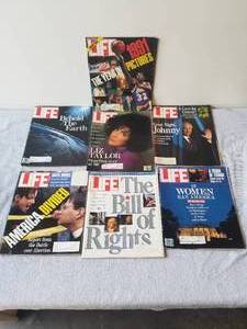 lot 197 image: Selection of Life magazines