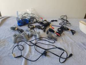lot 171 image: Selection of PlayStation gaming accessories
