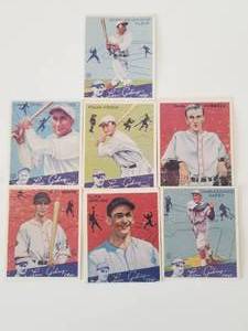 lot 211 image: Selection of 6 1934 Goudy baseball cards