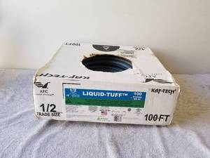 lot 250 image: Liquid-tuff 12in. nonmetallic conduit -