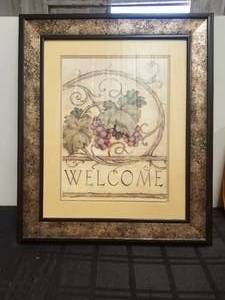 lot 187 image: Framed artwork