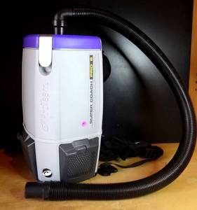 lot 4 image: BIG $ ITEM  FULLY WORKING - PROTEAM 107310 SUPER COACH PRO 6 BACKPACK VACUUM - STRONG SUCTION