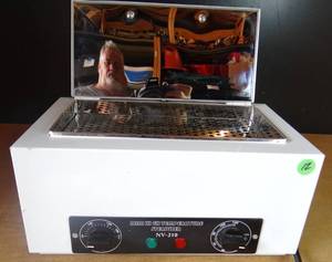 lot 12 image: NV-210 Medical Autoclave Dry Heat Sterilizer Tattoo Disinfect Machine Salon Tool - WORKS $$$
