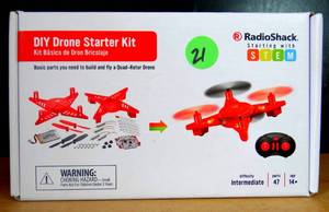 lot 21 image: NEW RadioShack DIY DRONE STARTER KIT