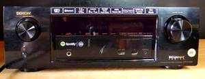 lot 46 image: BIG $ ITEM - Denon AVR-X1100W 7.2 Channel Full 4K Ultra HD AV Receiver with Bluetooth and Wi-Fi - Black