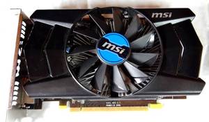 lot 60 image: MSI Radeon R7 250 2GB OC GDDR5 R7 250 2GD3 OC Video Graphics Card GPU