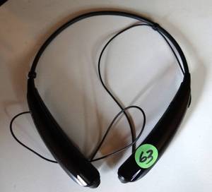 lot 63 image: LG Tone Pro HBS-750 Wireless Bluetooth Headphones Stereo Headset BLACK $$