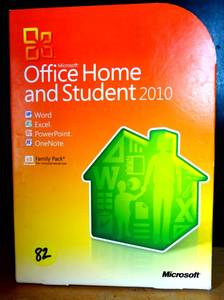 lot 82 image: Microsoft Office Home and Student 2010 (3264-bit) $$