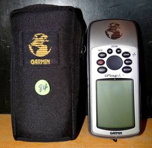 lot 84 image: GARMIN GPSMAP MODEL 76S WCASE $$$