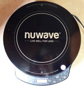 lot 110 image: Nuwave Precision Induction Portable Cooktop Gold - TESTEDWORKS $$