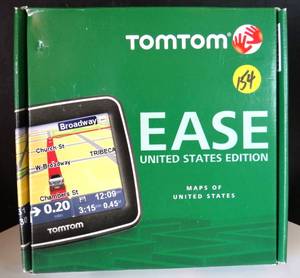 lot 154 image: TomTom EASE 3.5 GPS with Text-To-Speech & IQ Routes - SEALED BOX