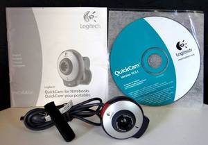 lot 162 image: LOGITECH QUIK CAM FOR LAPTOP COMPUTERS