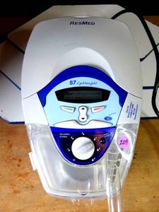 lot 209 image: ResMed S7 Lightweight Sleep & Respiratory System CPAP - TESTEDWORKS $$$