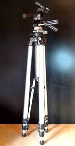 lot 228 image: BIG $ ITEM - Manfrotto Bogen 3035 Tripod w 3047 Pan Head