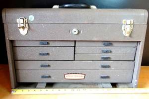 lot 237 image: NICE CRAFTSMAN 7 DRAWER TOOLBOX IN EXCELLENT SHAPE