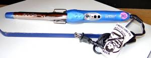 lot 242 image: ANDIS CURLING IRON wHEAT CONTROL - TESTEDWORKS