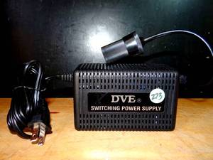lot 273 image: Genuine DVE DSA-0701-12 A AC Adapter 12VDC--5.8A