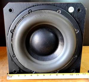 lot 279 image: BIG $ ITEM - Sunfire Dominator D-10 Subwoofer - TESTEDWORKS
