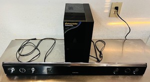 lot 4 image: Samsung HW-E450C Soundbar With Wireless Sub And Bluetooth Inbox