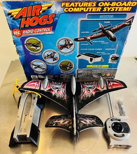 lot 24 image: Air Hogs Resistor Radio Controlled Plane wOn-Board Computer System
