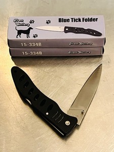 lot 49 image: Frost Cutlery Blue Tick Folder Pocket Knife 5 Lot of 2
