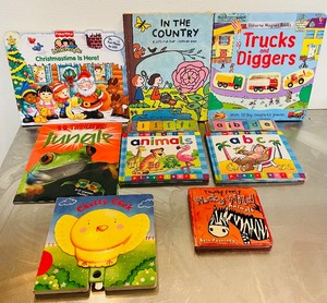 lot 70 image: Lot of 8 Childrens Interactive Educational Books