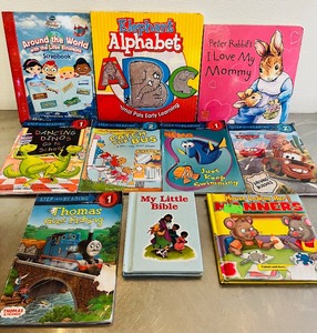 lot 95 image: Lot of 10 Educational Childrens Books
