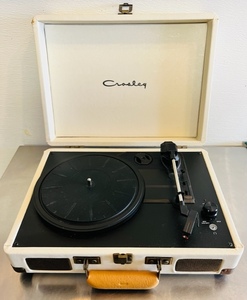 lot 97 image: Crosley Model CR8005U-CR1 Portable Record Player Turntable