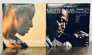 lot 102 image: Sade Loves Rock and Miles Davis Kind of Blue Albums