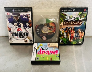 lot 119 image: Lot of 4 Video Games