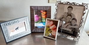 lot 141 image: 4 Metal Picture Frames