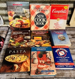 lot 179 image: Lot of 9 Cook Books