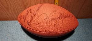 lot 34 image: Football Autographed by Tommy Maddox.  Authenticity Unknown