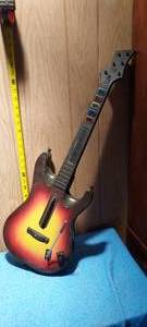 lot 70 image: Xbox 360 Guitar hero guitar