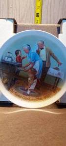 lot 88 image: vintage Csatari grandmother plate