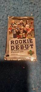 lot 105 image: Unopened 2006 Upper Deck Rookie Debut pack