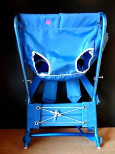 lot 7 image: NICE BABY BACKPACK STYLE CARRIER - EX CONDITION