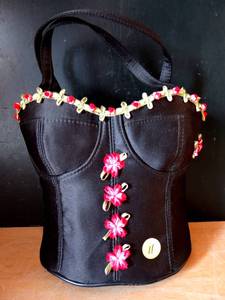 lot 11 image: UNIQUE BustierCorset Purse - NEW WTAG