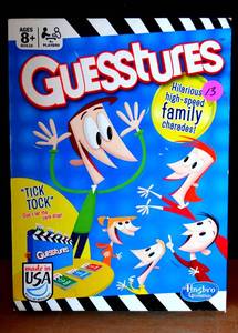 lot 13 image: Hasbro Guesstures Board Game - LIKE NEW