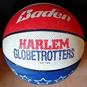 lot 18 image: BADEN FULL SIZE RWB HARLEM GLOBETROTTERS BASKETBALL