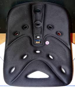 lot 26 image: BackJoy Core Lower Back Pain Relief Lumbar Support Padded Posture Chair Seat $$