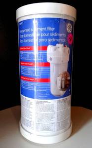 lot 50 image: NEWSEALED - GE FXHTC Whole House Carbon Water Filter $$